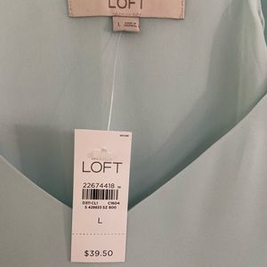 Loft Light Blue Camisoles size Large